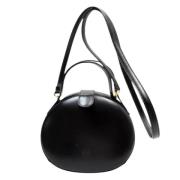 Pre-owned Leather shoulder-bags Loewe Pre-owned , Black , Dames