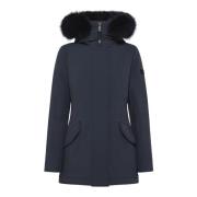 Blauwe Winterjassen Peuterey , Blue , Dames