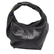 Pre-owned Leather handbags Valentino Vintage , Black , Dames