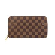 Pre-owned Canvas wallets Louis Vuitton Vintage , Brown , Dames