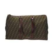 Pre-owned Fabric fendi-bags Fendi Vintage , Brown , Dames