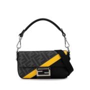 Pre-owned Canvas fendi-bags Fendi Vintage , Black , Dames