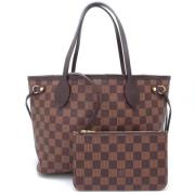 Pre-owned Canvas shoulder-bags Louis Vuitton Vintage , Brown , Dames