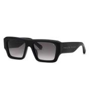 Starlight Zonnebril Zwart Grijs Verlooplenzen Philipp Plein , Black , ...