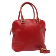 Pre-owned Leather fendi-bags Fendi Vintage , Red , Dames