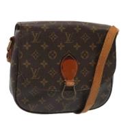 Pre-owned Canvas louis-vuitton-bags Louis Vuitton Vintage , Brown , Da...