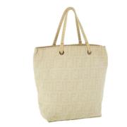 Pre-owned Canvas fendi-bags Fendi Vintage , Beige , Dames