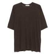 Bruine Regular Fit T-Shirt Paura , Brown , Heren