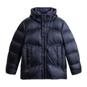 Pertex® Quantum Gewatteerde Eendendonsjas Woolrich , Blue , Heren