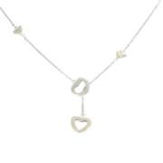 Pre-owned Metal necklaces Tiffany & Co. Pre-owned , Gray , Dames