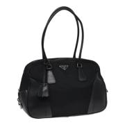 Pre-owned Nylon prada-bags Prada Vintage , Black , Dames