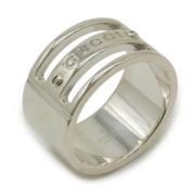 Pre-owned Metal rings Gucci Vintage , Gray , Dames