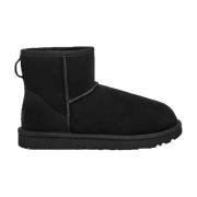 Zwarte Klassieke Schapenvachtlaarzen UGG , Black , Dames