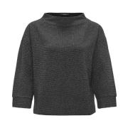 Stijlvolle Sweatshirt Gesche Opus , Black , Dames