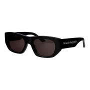 Stijlvolle zonnebril Am0450S Alexander McQueen , Black , Unisex