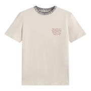 Journey Collection T-shirt Golden Goose , White , Dames