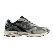 Grijze Casual Sneakers Mizuno , Gray , Heren