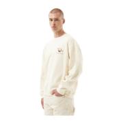 Sweatshirt Balance Filling Pieces , White , Heren