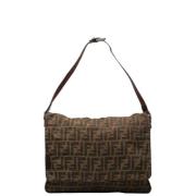 Pre-owned Canvas fendi-bags Fendi Vintage , Brown , Dames