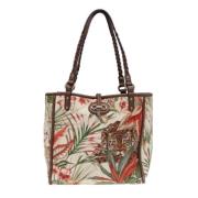 Pre-owned Fabric totes Salvatore Ferragamo Pre-owned , Multicolor , Da...