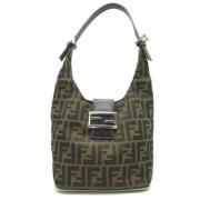 Pre-owned Fabric fendi-bags Fendi Vintage , Brown , Dames