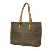 Pre-owned Fabric louis-vuitton-bags Louis Vuitton Vintage , Brown , Da...