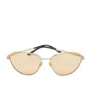 Pre-owned Acetate sunglasses Gucci Vintage , Yellow , Dames