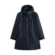 Nylon Parka in Navy Aspesi , Blue , Heren