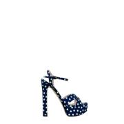 Pre-owned Canvas sandals Miu Miu Pre-owned , Blue , Dames