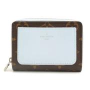 Pre-owned Canvas wallets Louis Vuitton Vintage , Blue , Dames