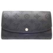 Pre-owned Leather wallets Louis Vuitton Vintage , Black , Dames