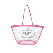 Pre-owned Leather prada-bags Prada Vintage , Pink , Dames