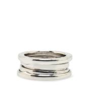 Pre-owned Metal rings Bvlgari Vintage , Gray , Dames