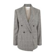 Heritage Grey Blazer Vince , Gray , Dames