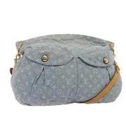 Pre-owned Denim louis-vuitton-bags Louis Vuitton Vintage , Blue , Dame...