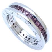 Pre-owned Metal rings Bvlgari Vintage , Gray , Dames