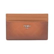 Pre-owned Leather wallets Fendi Vintage , Brown , Dames