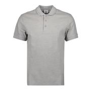 Klassieke Polo Shirt Lente-Zomer 2024 Burberry , Gray , Heren