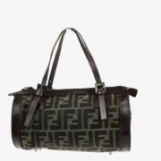 Pre-owned Canvas fendi-bags Fendi Vintage , Beige , Dames