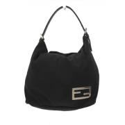 Pre-owned Nylon fendi-bags Fendi Vintage , Black , Dames