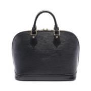 Pre-owned Leather louis-vuitton-bags Louis Vuitton Vintage , Black , D...