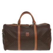 Pre-owned Canvas travel-bags Celine Vintage , Brown , Dames