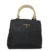 Pre-owned Nylon handbags Prada Vintage , Black , Dames