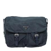 Pre-owned Fabric prada-bags Prada Vintage , Blue , Dames