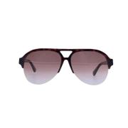 Pre-owned Metal sunglasses Stella McCartney Pre-owned , Brown , Dames