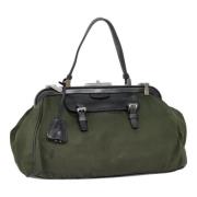 Pre-owned Nylon prada-bags Prada Vintage , Green , Dames