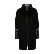 Stijlvolle Parka Jas voor Vrouwen Herno , Black , Dames