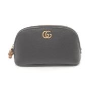 Pre-owned Leather gucci-bags Gucci Vintage , Black , Dames