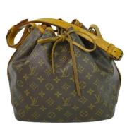 Pre-owned Canvas louis-vuitton-bags Louis Vuitton Vintage , Brown , Da...