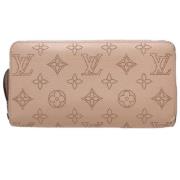 Pre-owned Leather wallets Louis Vuitton Vintage , Pink , Dames